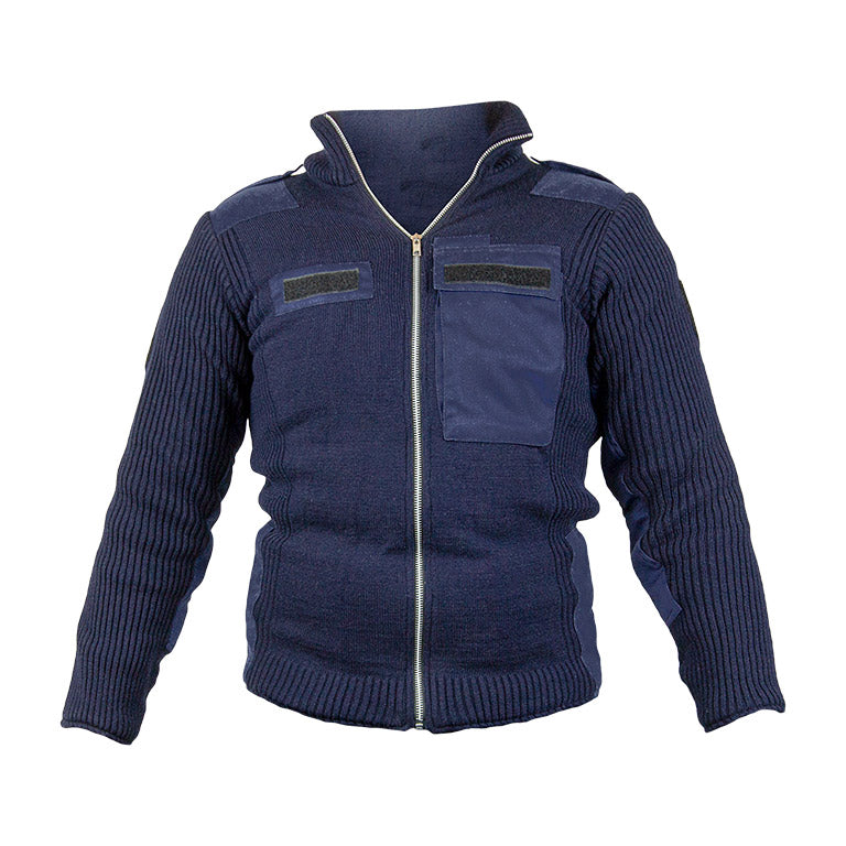 CEST police cardigan, chainsaw protection