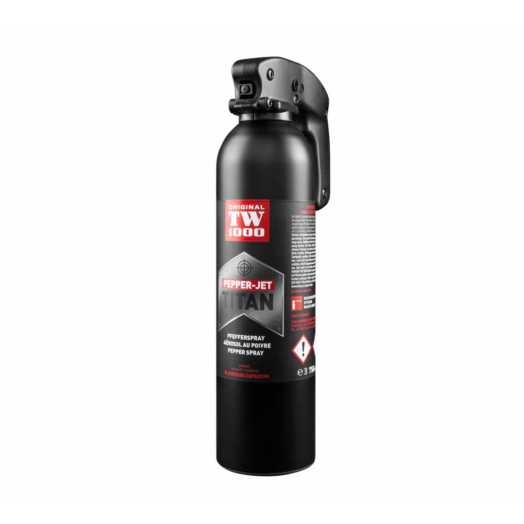 TW 1000 TITAN 750 ml pepperspraystråle